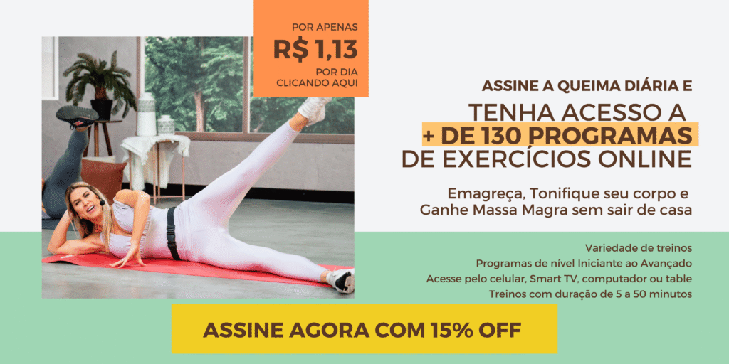 desconto queima diaria